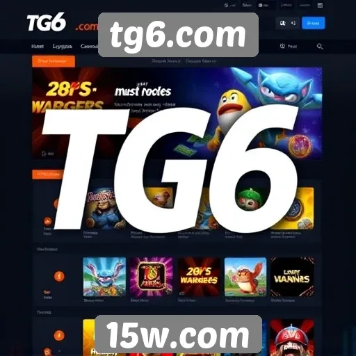 Avaliação da interface de usuário do site tg6.com